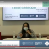 Captura de pantalla de participantes del evento virtual