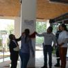 Autoridades de la Preparatoria de Tecolotlán develan la placa de certificación como Escuela Promotora de la Salud