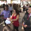Corte de listón en la séptima edición de la Semana Cultural