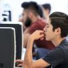 Alumnos en aula de cómputo