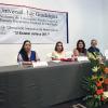 Autoridades del presidium en la premiación de olimpiada