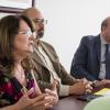 Autoridades del SEMS en reunión de trabajo