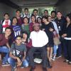 Alumnos junto a docente nombrado Presidente de la Comisión Estatal de Derechos Humanos Jalisco