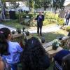 Director del SEMS en inauguración del "Jardín de Lluvia”