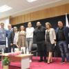 Autoridades del evento en presidium