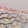 Mural la Tolerancia nos lleva a la Paz