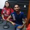 alumnos en cabina de radio