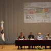 Autoridades del presidium en la clausura del evento