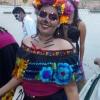 Alumna pintada de catrina