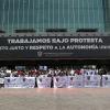 Participantes en contingente caminata por la autonomía Caminata por la Autonomía, la Educación y la Salud