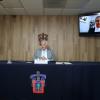 Autoridades del evento en rueda de prensa