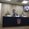 Integrantes mesa de rueda de prensa