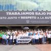 Participantes en contingente caminata por la autonomía Caminata por la Autonomía, la Educación y la Salud
