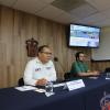 Autoridades del evento en rueda de prensa