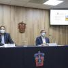 Autoridades del evento en rueda de prensa