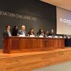 Integrantes de la mesa del presídium