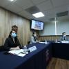 Autoridades del evento en rueda de prensa