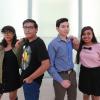 Grupo de alumnos ganadores del Concurso Luvina Joven