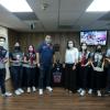 Integrantes equipo Tonaltech Racing Team junto a la doctora Socorro Péres secretaría académica del sems