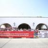 Participantes en contingente caminata por la autonomía Caminata por la Autonomía, la Educación y la Salud