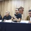 Autoridades de feu en rueda de prensa