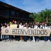 Alumnos dan la bienvenida a directivos d4e la u d g