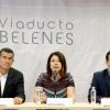 Autoridades presentan el proyecto Viaducto Belenes
