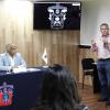 Titular de la Coordinación de Seguridad Universitaria de la UdeG en rueda de prensa