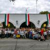 Participantes en contingente caminata por la autonomía Caminata por la Autonomía, la Educación y la Salud