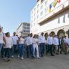 Participantes de marcha
