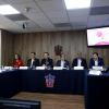 Autoridades del evento en rueda de prensa
