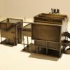 Piezas exhibidas en exposición