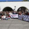 Participantes en contingente caminata por la autonomía Caminata por la Autonomía, la Educación y la Salud