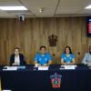 Autoridades del evento en rueda de prensa