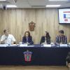 Autoridades en rueda de prensa