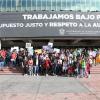 Participantes en contingente caminata por la autonomía Caminata por la Autonomía, la Educación y la Salud