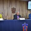 Autoridades del evento en rueda de prensa
