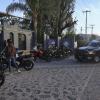 Participantes en simulacro de persona armada en Preparatoria de Santa Anita
