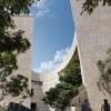 fachada del edificio del Museo de Ciencias Ambientales de la Universidad de Guadalajara