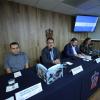 Autoridades del evento en rueda de prensa