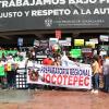 Participantes en contingente caminata por la autonomía