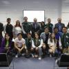 Autoridades del evento junto a participantes