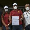 Participantes en contingente caminata por la autonomía