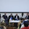 Autoridades del evento en presidium