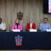 Autoridades del evento en rueda de prensa