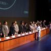 Autoridades del evento en presidium