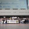 Participantes en contingente caminata por la autonomía Caminata por la Autonomía, la Educación y la Salud