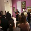 Autoridades del evento frente a asistentes al evento