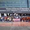 Participantes en contingente caminata por la autonomía Caminata por la Autonomía, la Educación y la Salud