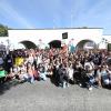 Participantes en contingente caminata por la autonomía Caminata por la Autonomía, la Educación y la Salud
